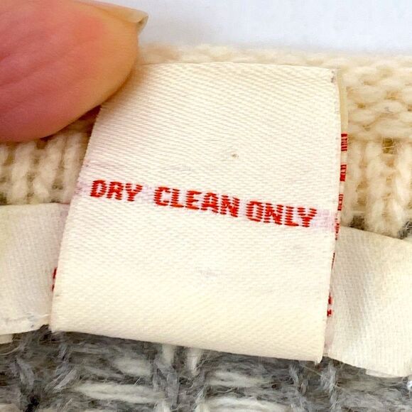 Sundance Colorful Embroidered Lambswool Long Cardigan Nordic L Boho Chic Cottage - Picture 13 of 13